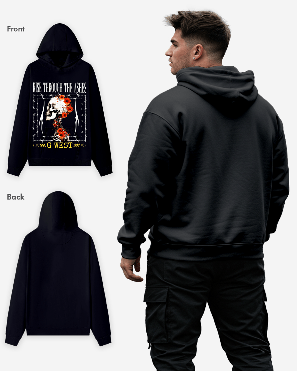 G WEST MENTAL DESTRUCTION HOODIE Big and Tall