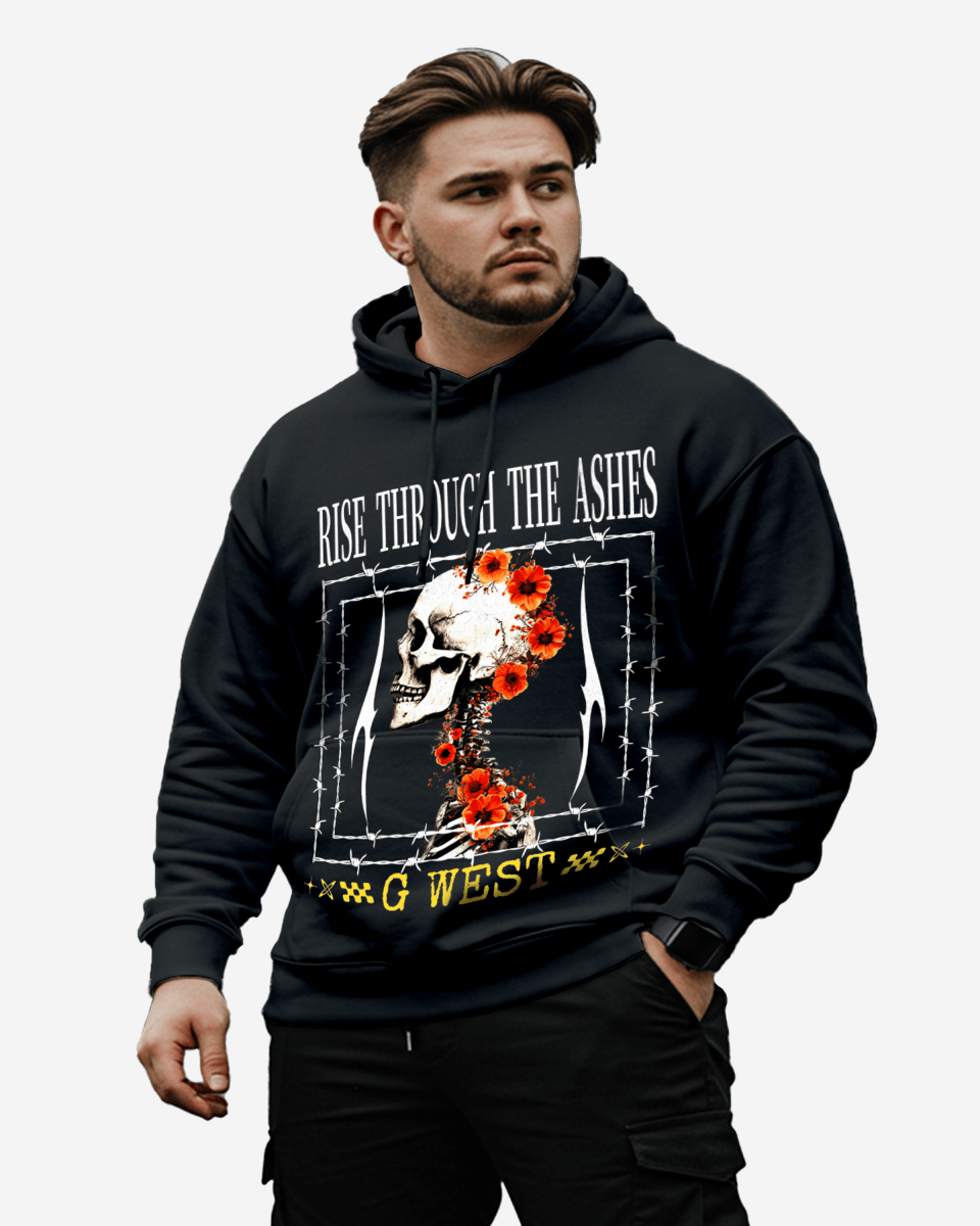 G WEST MENTAL DESTRUCTION HOODIE Big and Tall