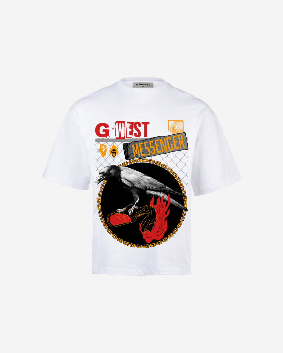 G-WEST MESSENGER OVERSIZED TEE