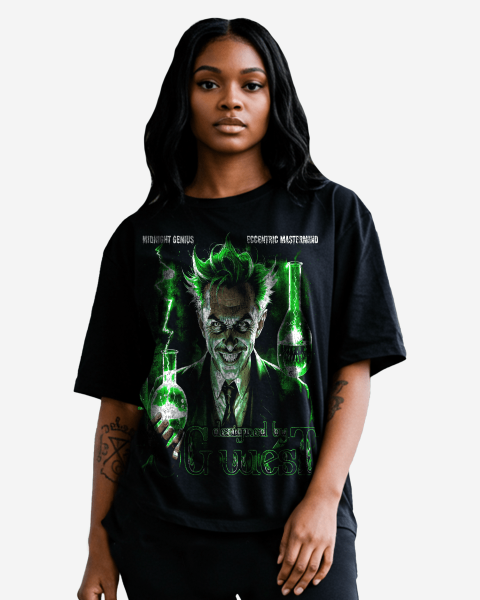 G West Midnight Genius Premium Oversized Tee -WOMEN