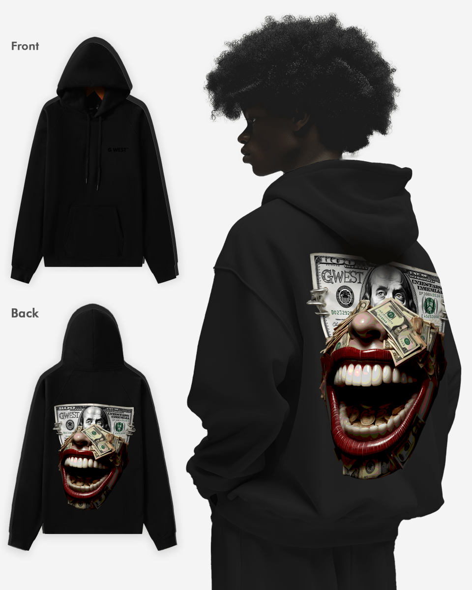 G West Money Mouth Heavy Premium Hoodie