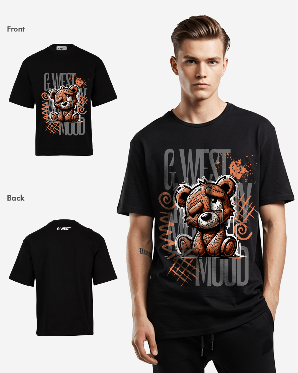 G‑WEST MOOODY MOOD OVERSIZED TEE