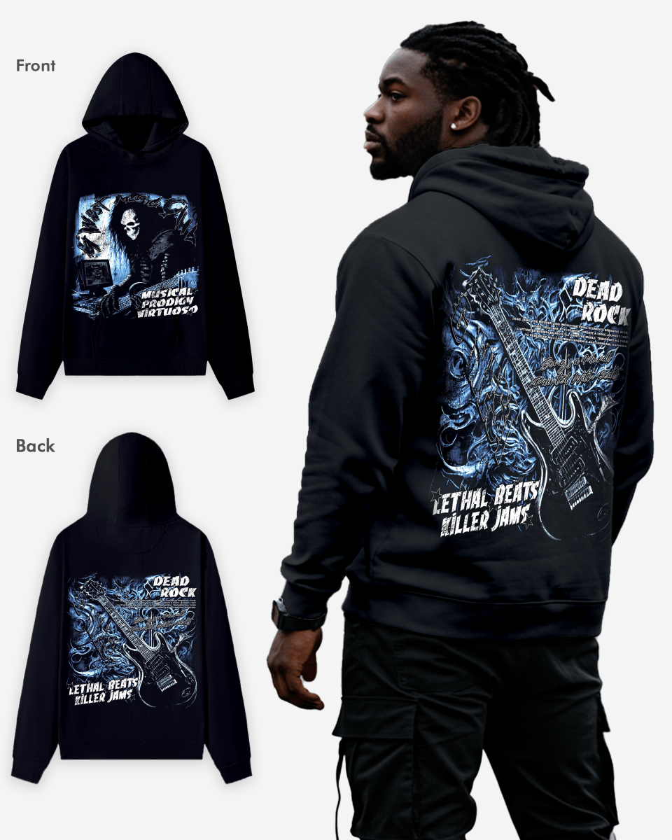 G West Musical Prodigy Virtuoso Black Hoodie Big and Tall