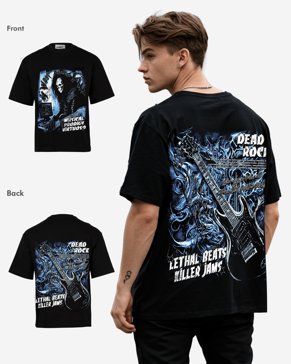 G West Musical Prodigy Virtuoso Premium Oversized Tee