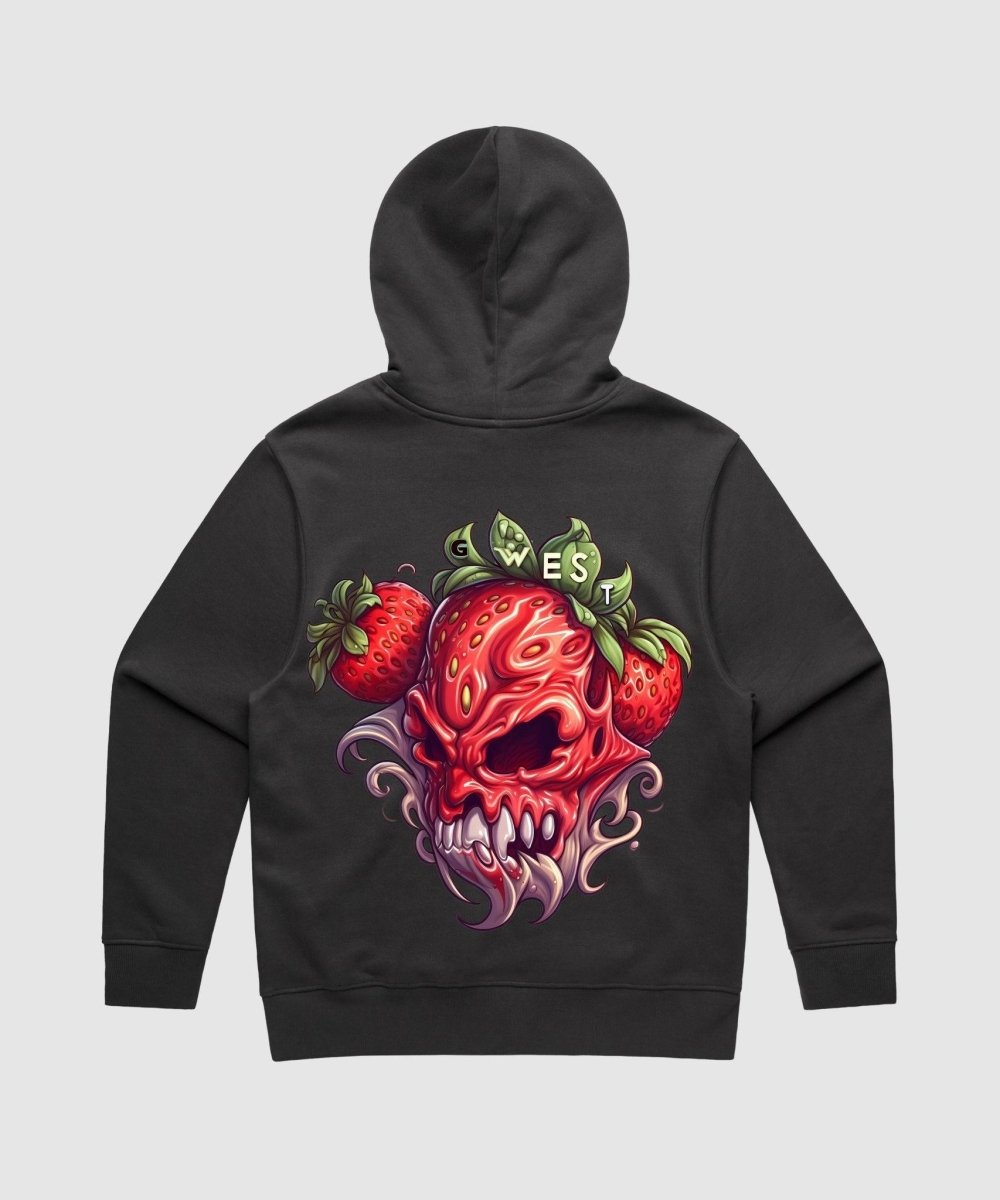 G West Mutated Strawberry Heavy Premium Hoodie