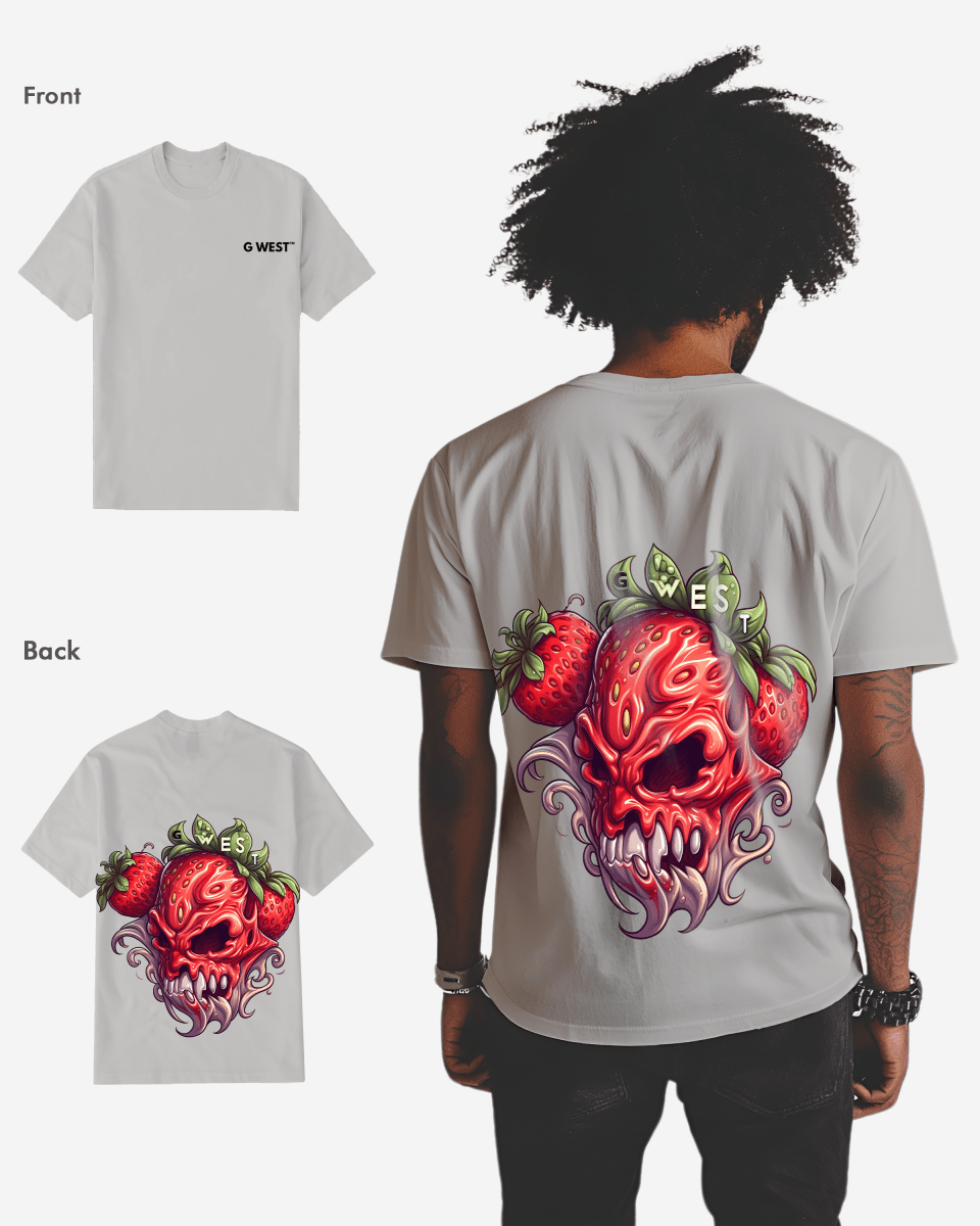 G WEST MUTATED STRAWBERRY T-SHIRT - 12 COLORS