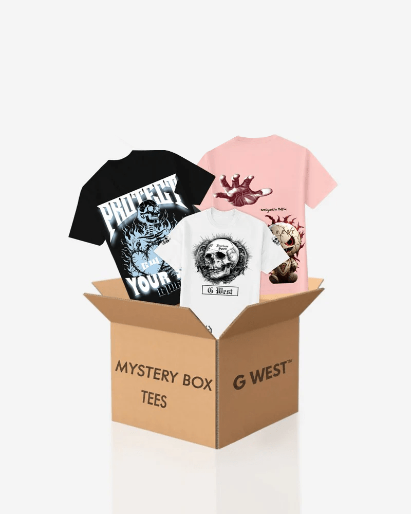 G West Mystery Box Three Random T-Shirts
