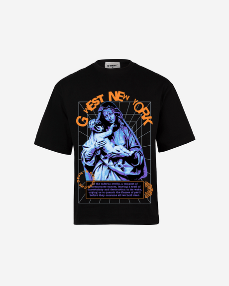 G-WEST NEW YORK OVERSIZED TEE