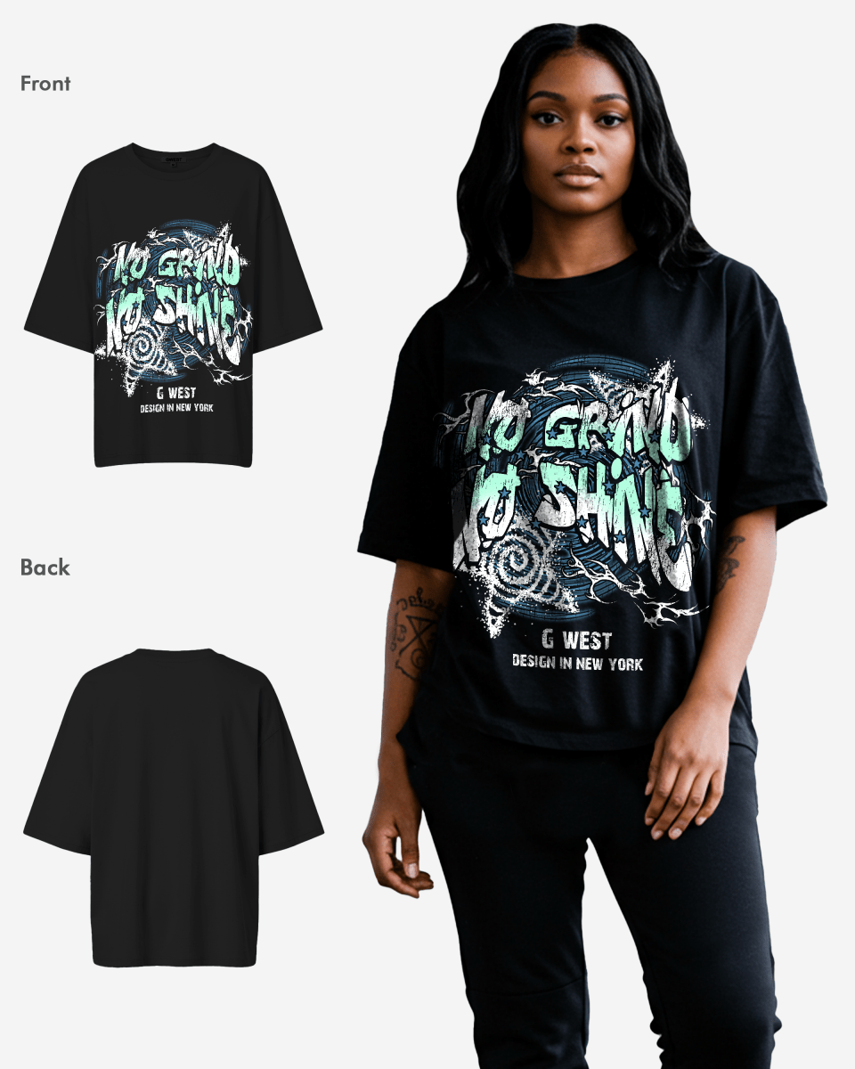 G West No Grind No Shine Oversized Tee - WOMEN