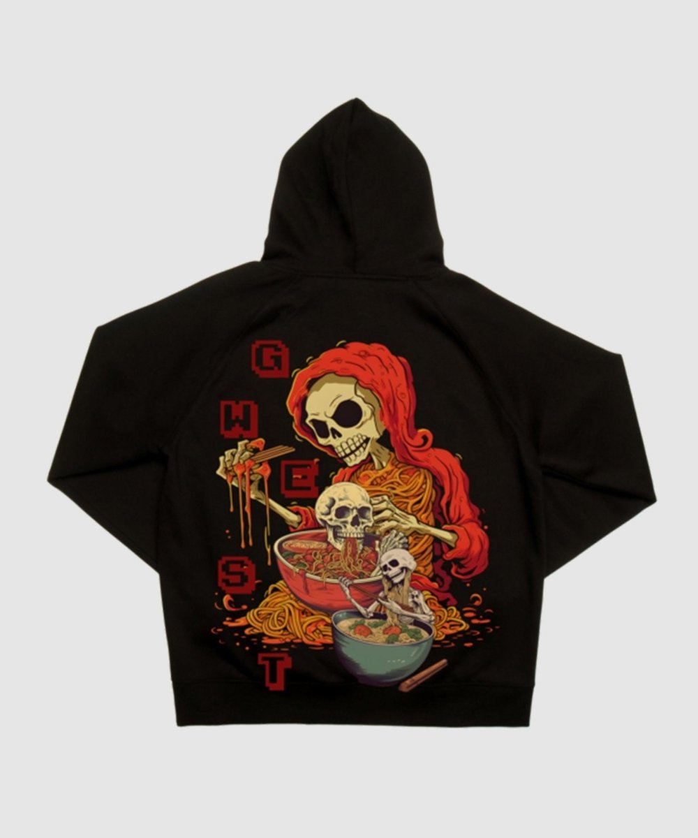 G West Noodle Skeleton Hoodie - 3 Colors