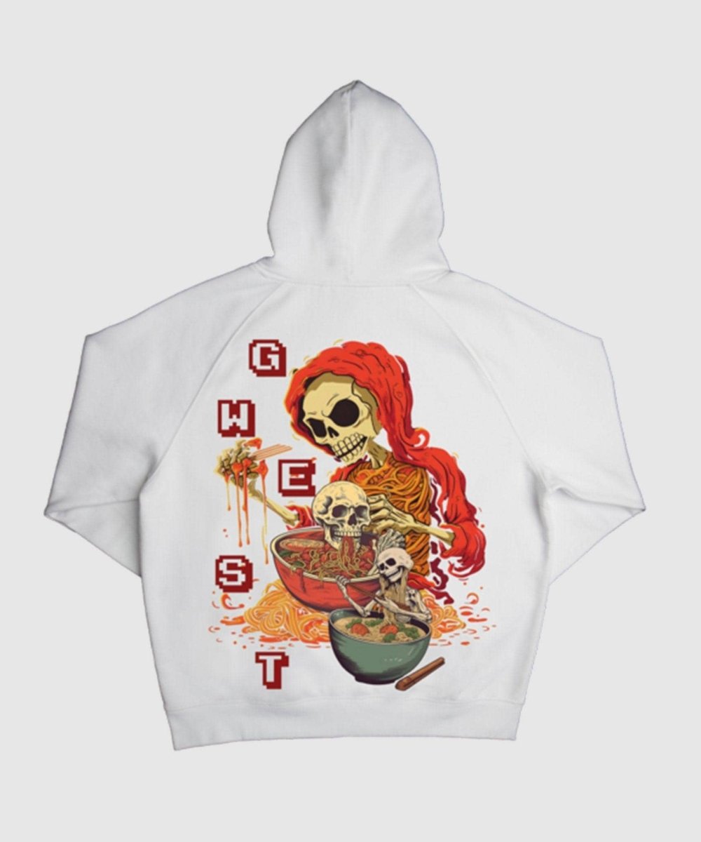 G West Noodle Skeleton Hoodie - 3 Colors
