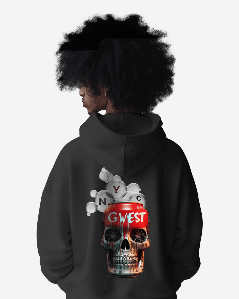 G West Nyc Can Heavy Premium Oversized Hoodie