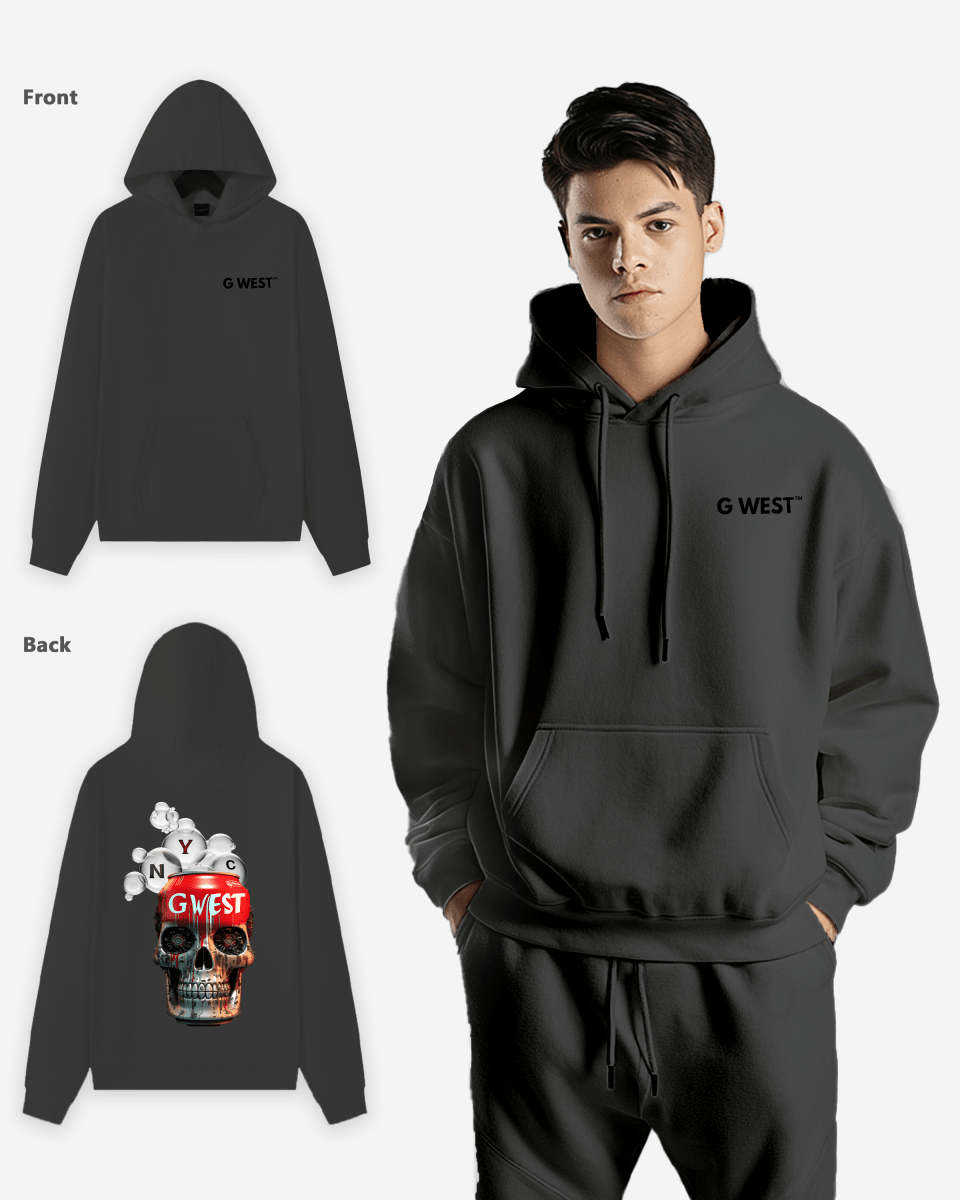 G West Nyc Can Heavy Premium Oversized Hoodie