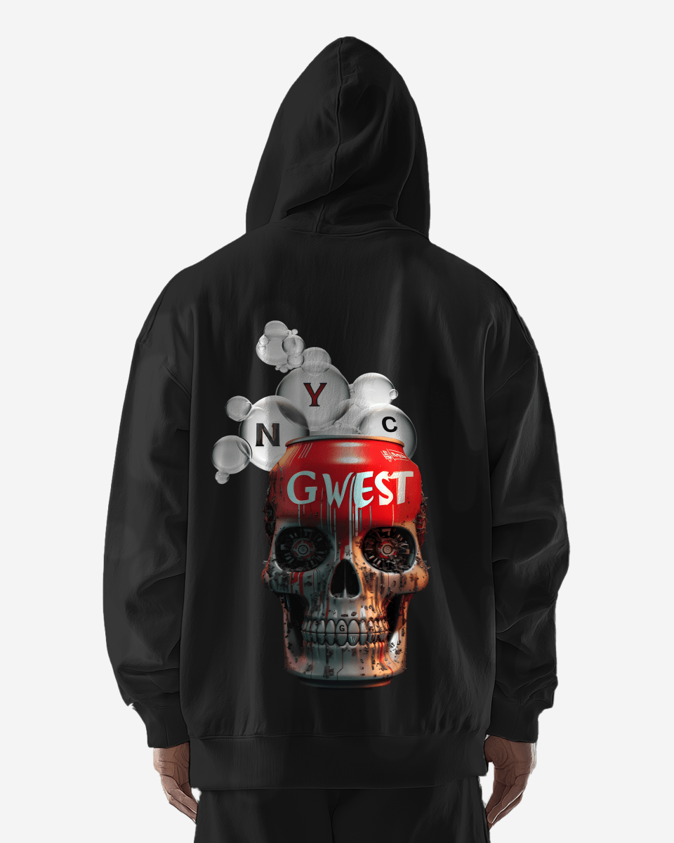 G West Nyc Can Heavy Premium Oversized Hoodie