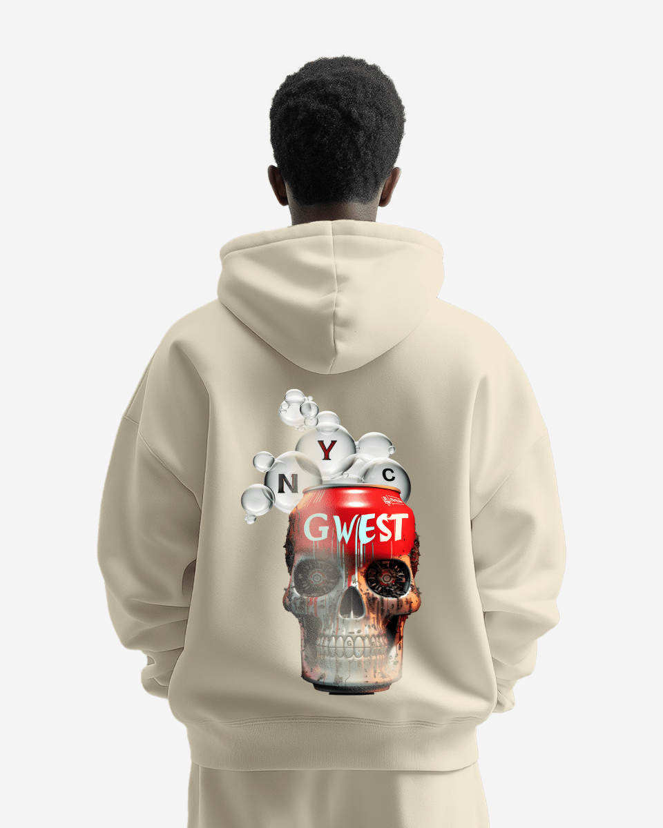 G West Nyc Can Heavy Premium Oversized Hoodie