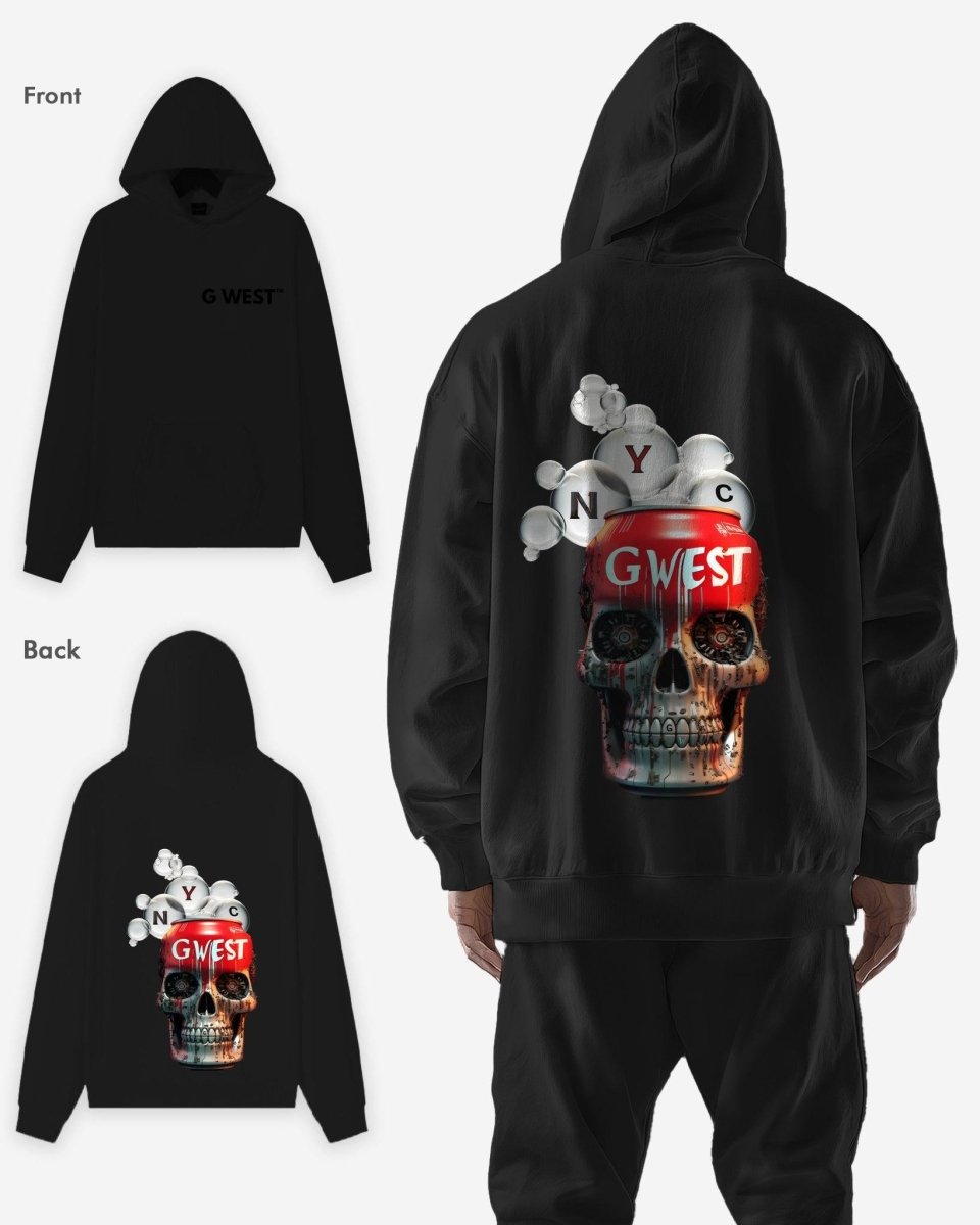 G West Nyc Can Heavy Premium Oversized Hoodie