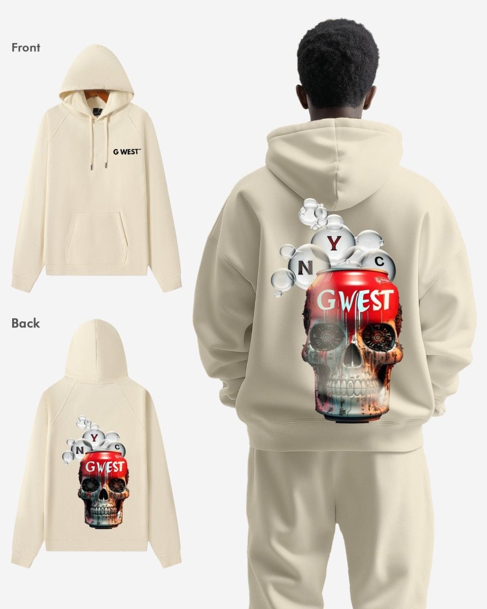 G West Nyc Can Heavy Premium Oversized Hoodie
