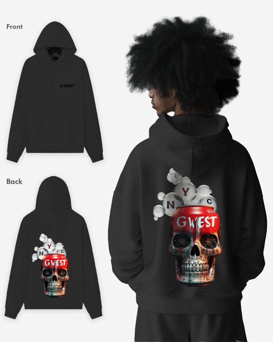 G West Nyc Can Heavy Premium Oversized Hoodie
