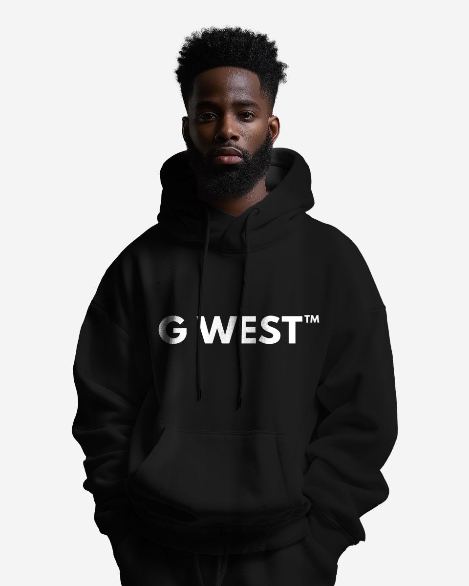G WEST OLD WORLD WIDE STAR OVERSIZE HOODIE