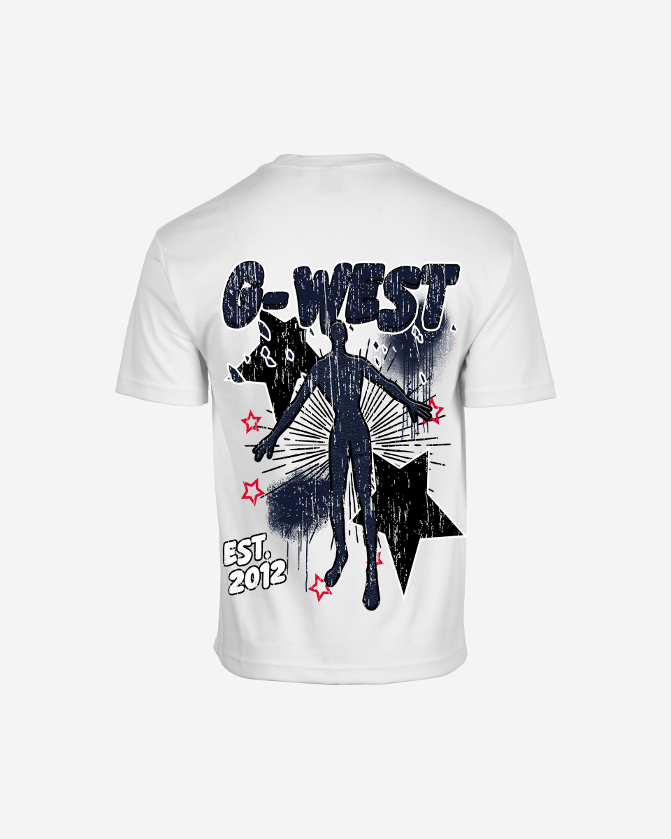 G West OLYMPIC Dazzling Dynamo Life Style Oversized Tee
