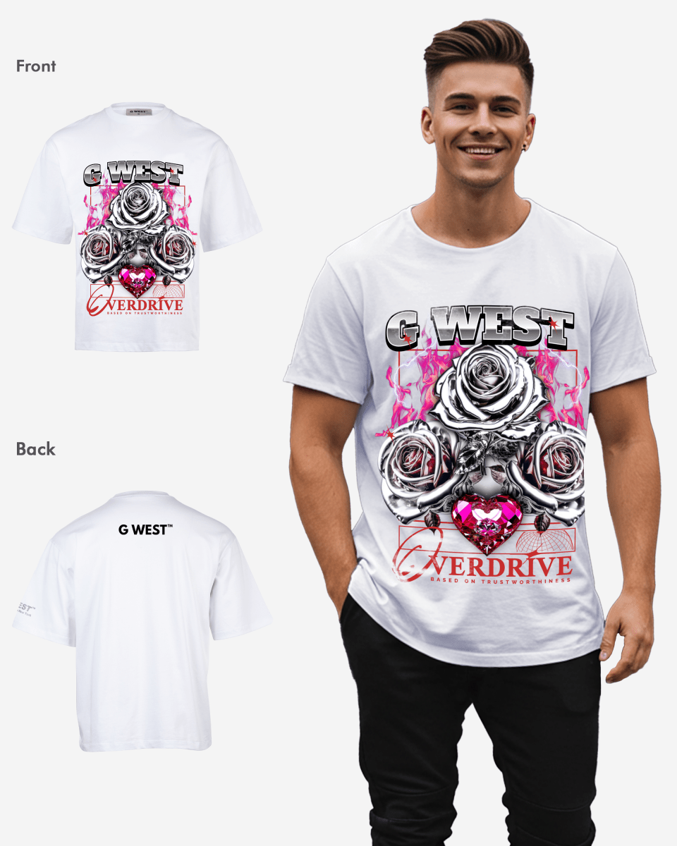 G-WEST OVERDRIVE OVERSIZED TEE