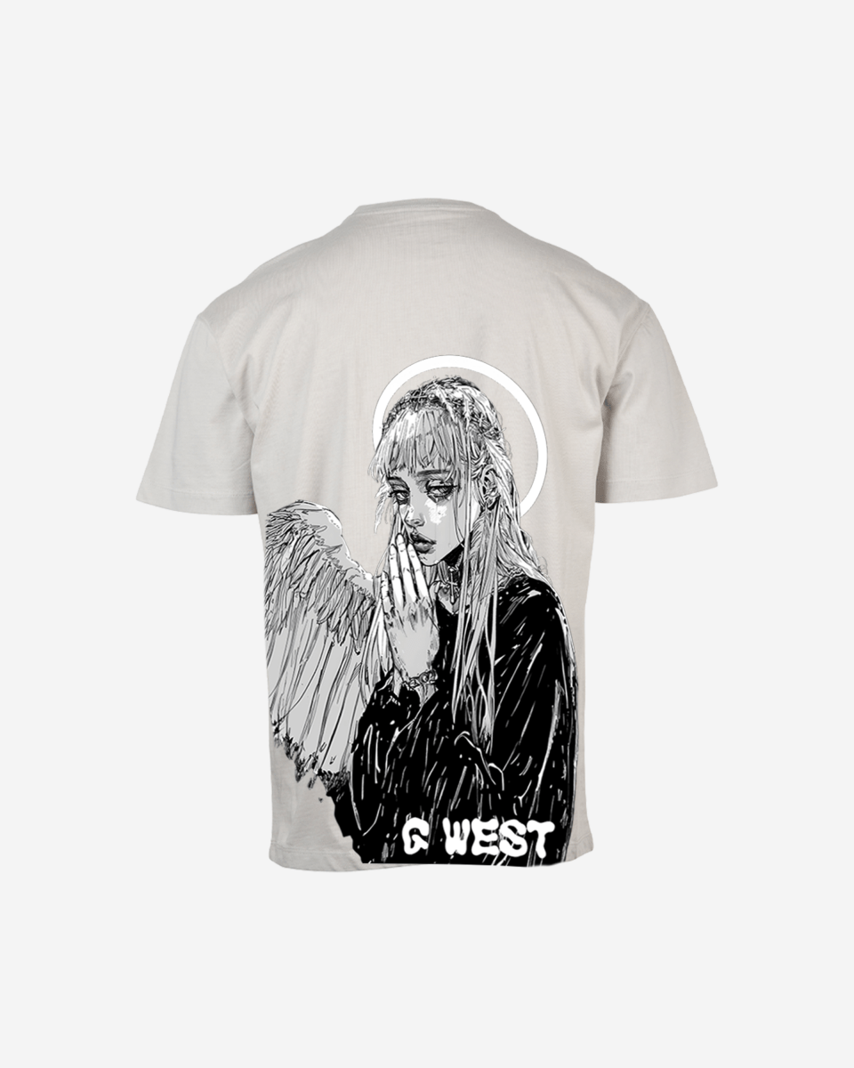 G West Oversized Angel Girl Tee