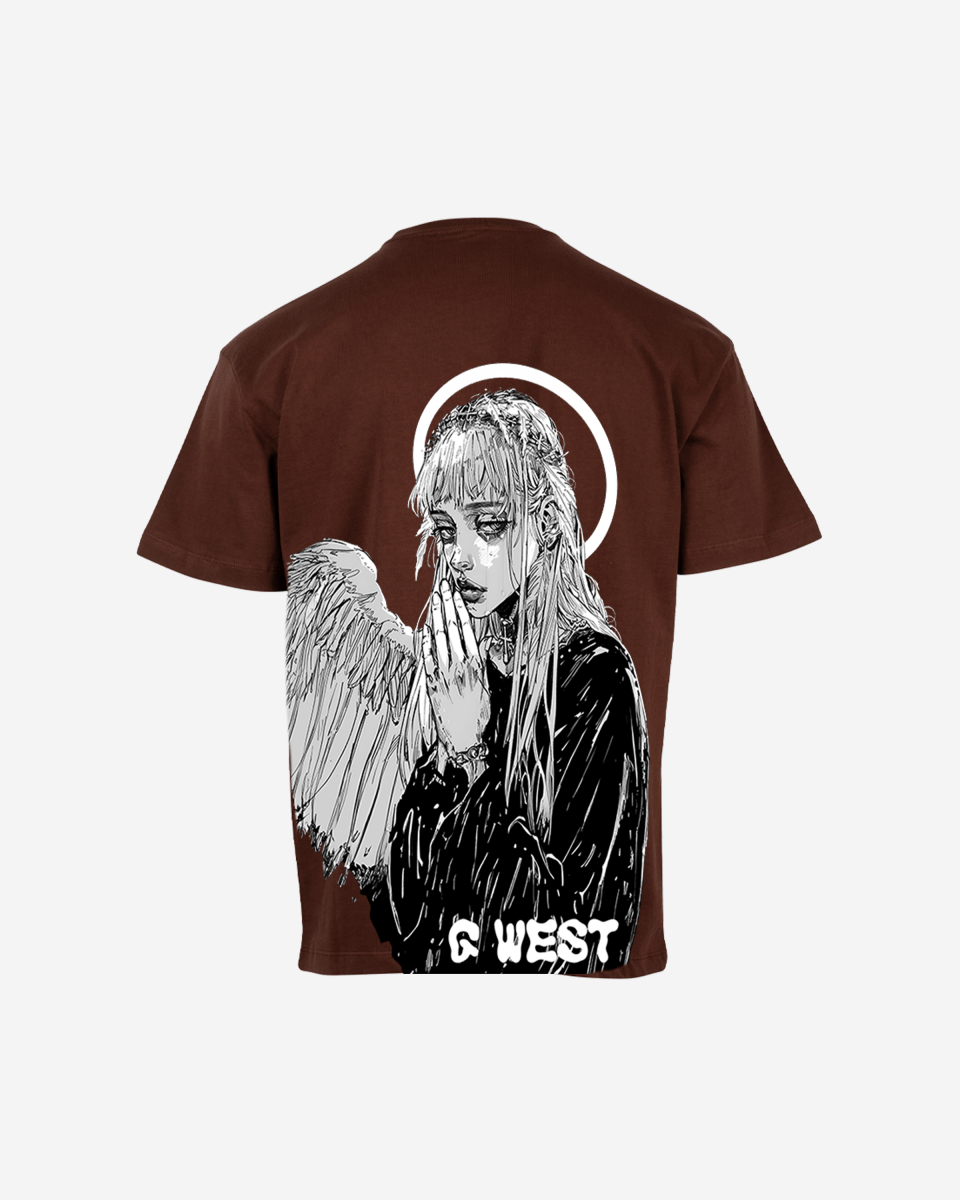 G West Oversized Angel Girl Tee