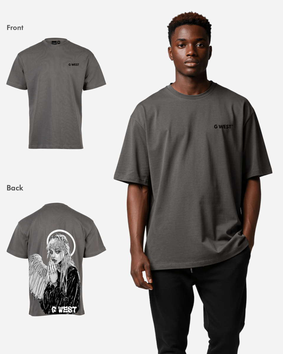 G West Oversized Angel Girl Tee