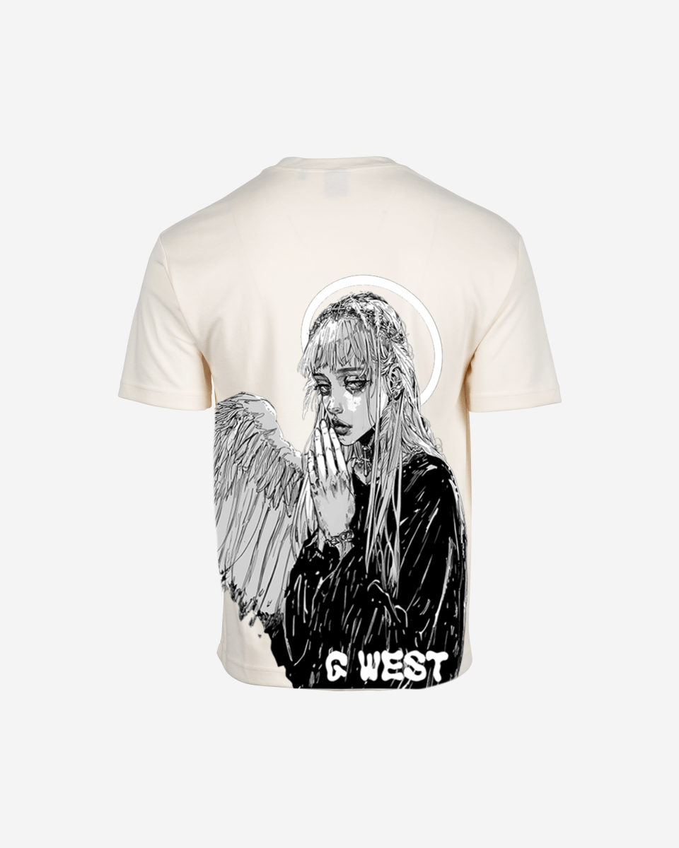 G West Oversized Angel Girl Tee