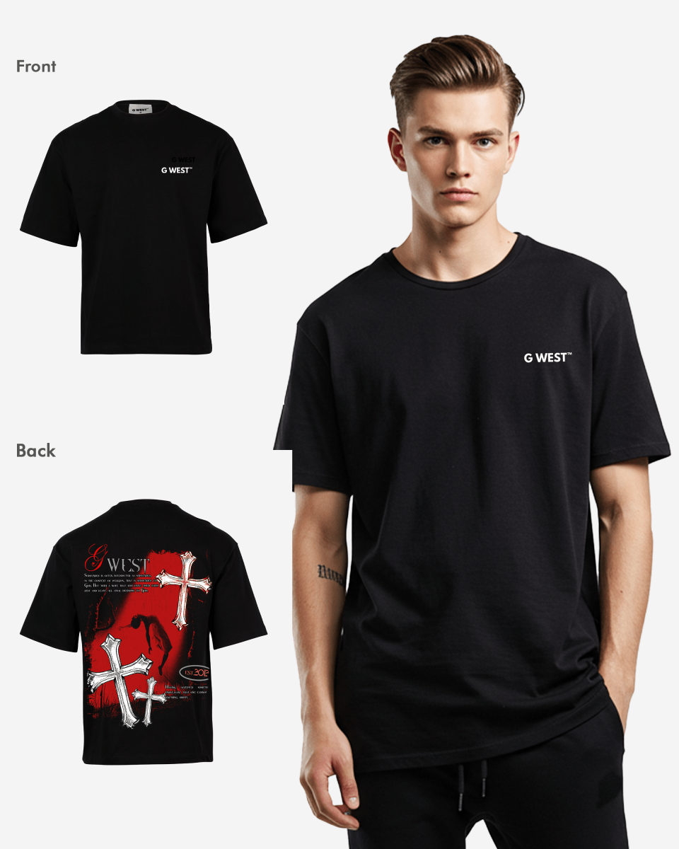 G West Oversized Ascending Soul Life Style Tee Mens Style