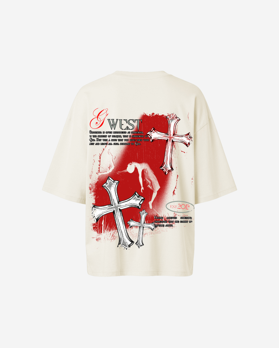 G West Oversized Ascending Soul Life Style Tee Style -WOMEN