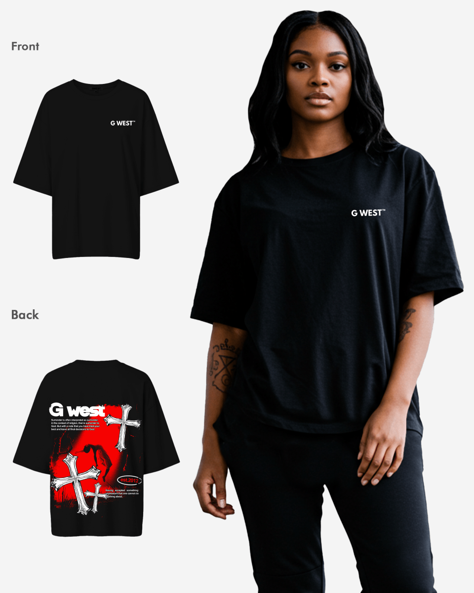 G West Oversized Ascending Soul Tee -WOMEN