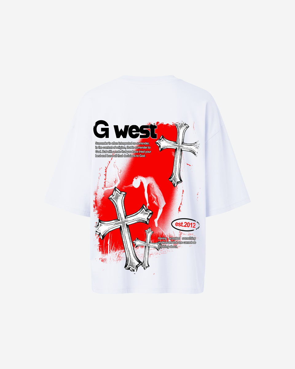 G West Oversized Ascending Soul Tee -WOMEN