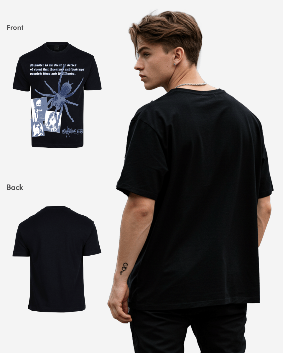 G West Oversized Big Spider Life Style Tee
