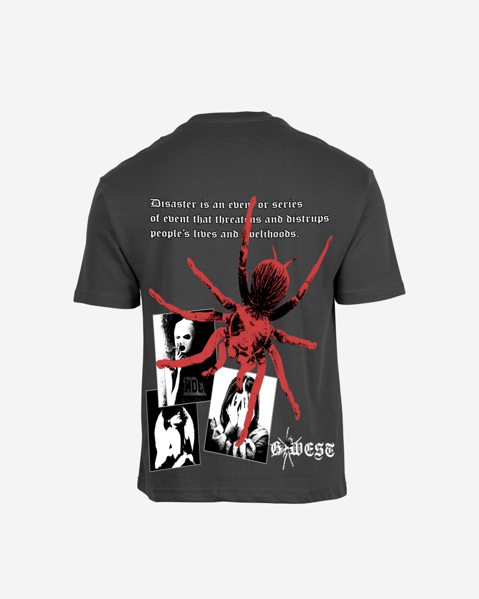 G West Oversized Big Spider Mens T-Shirt