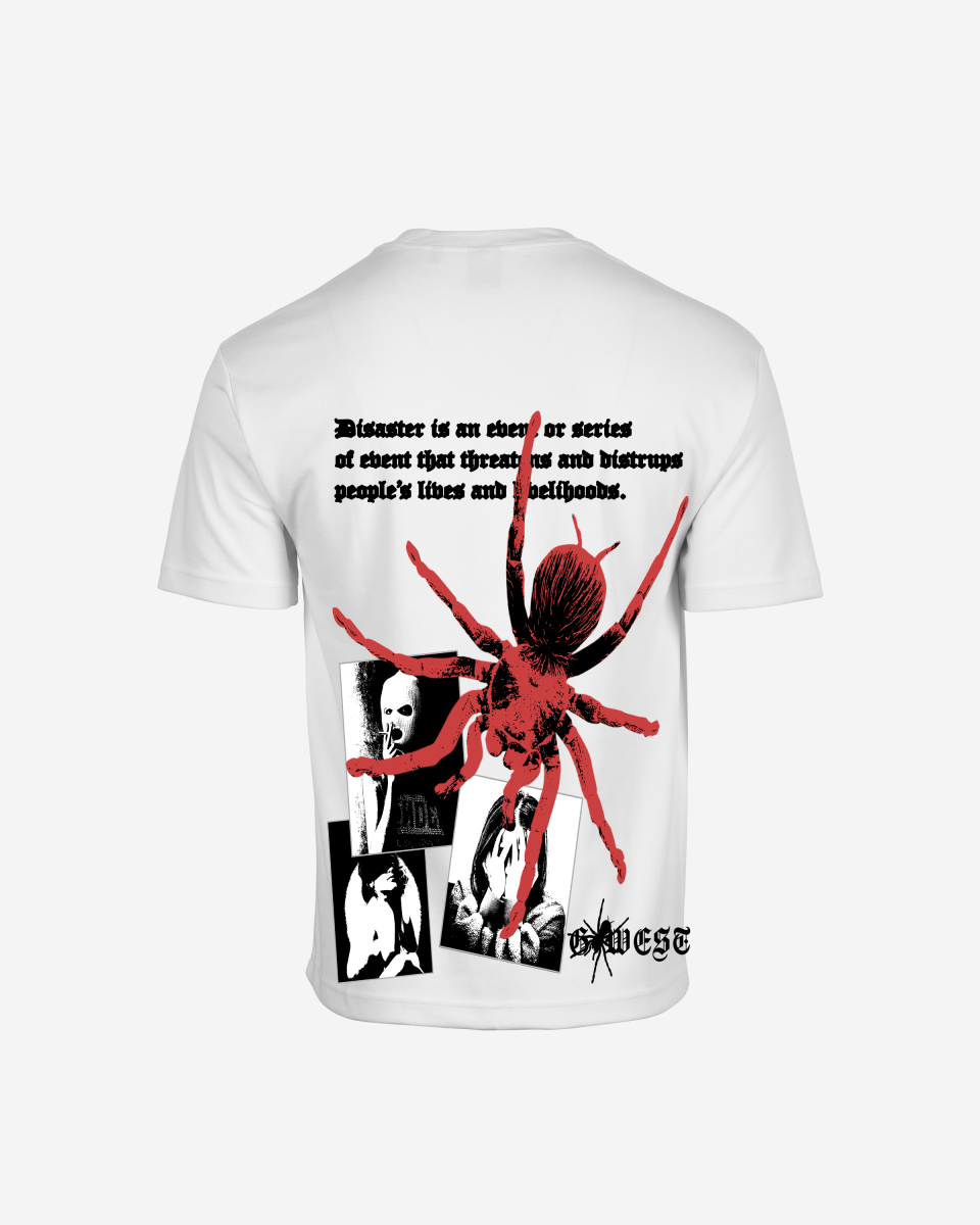 G West Oversized Big Spider Mens T-Shirt