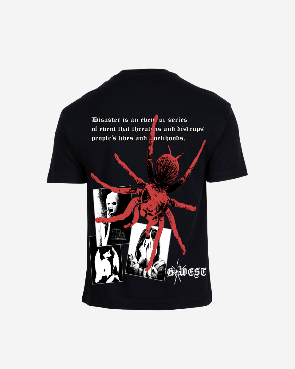 G West Oversized Big Spider Mens T-Shirt