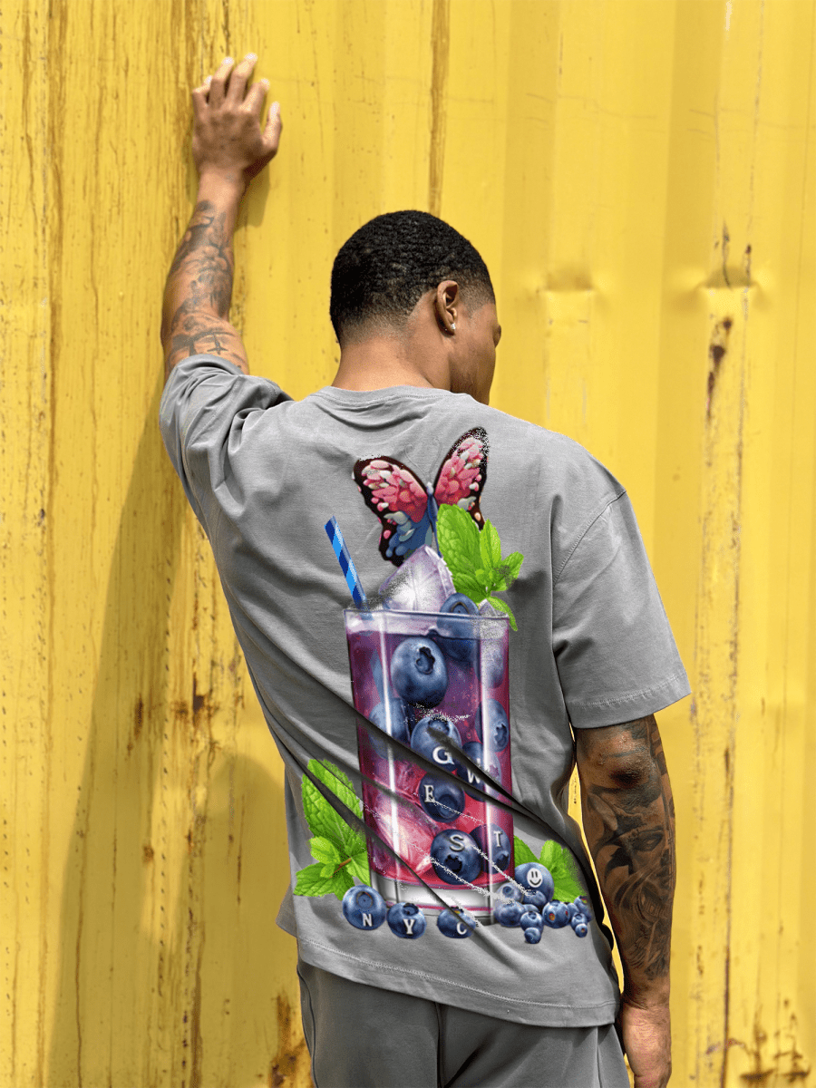 G West Oversize Blueberry Mohito Tee