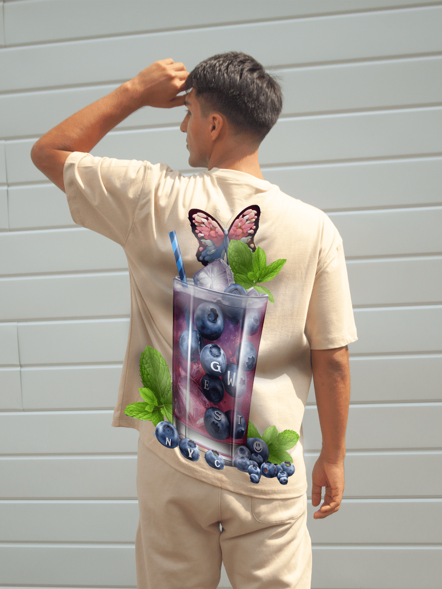 G West Oversize Blueberry Mohito Tee