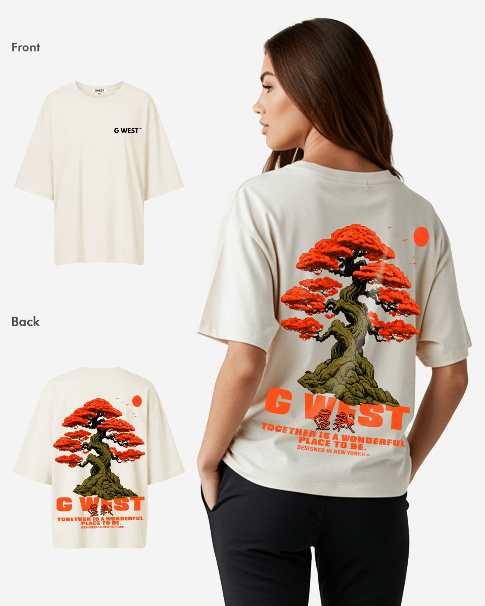 G West Oversized Bonsai Tee