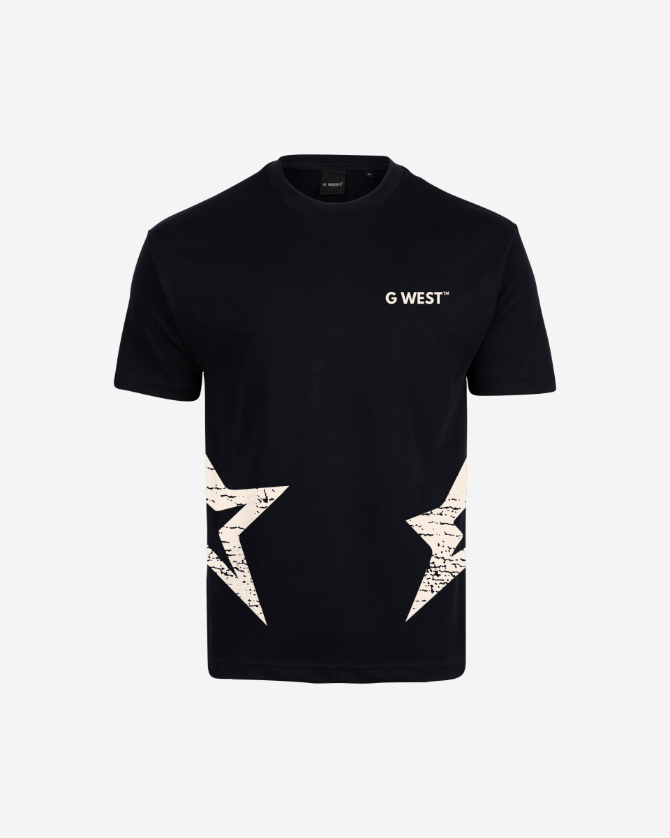 G West Oversized Chicago Arch Logo Tee