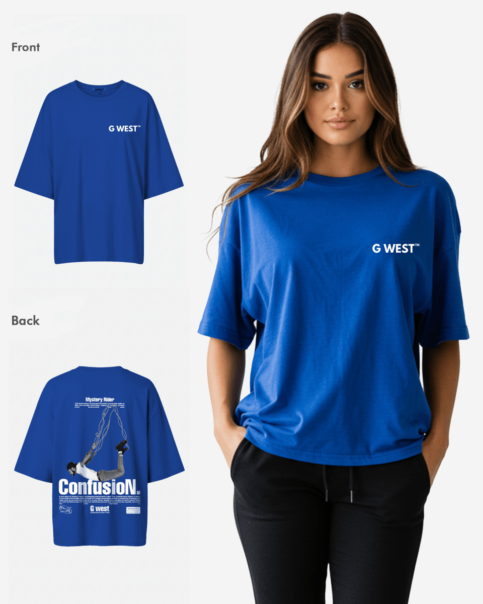 G West Womens Oversized Confusion Tee