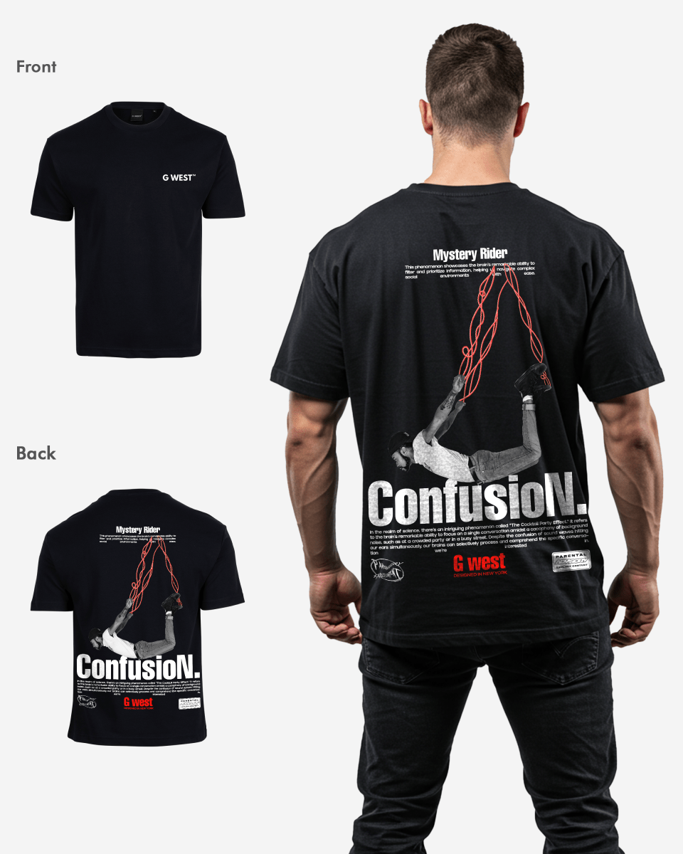 G West Oversized Confusion Tee