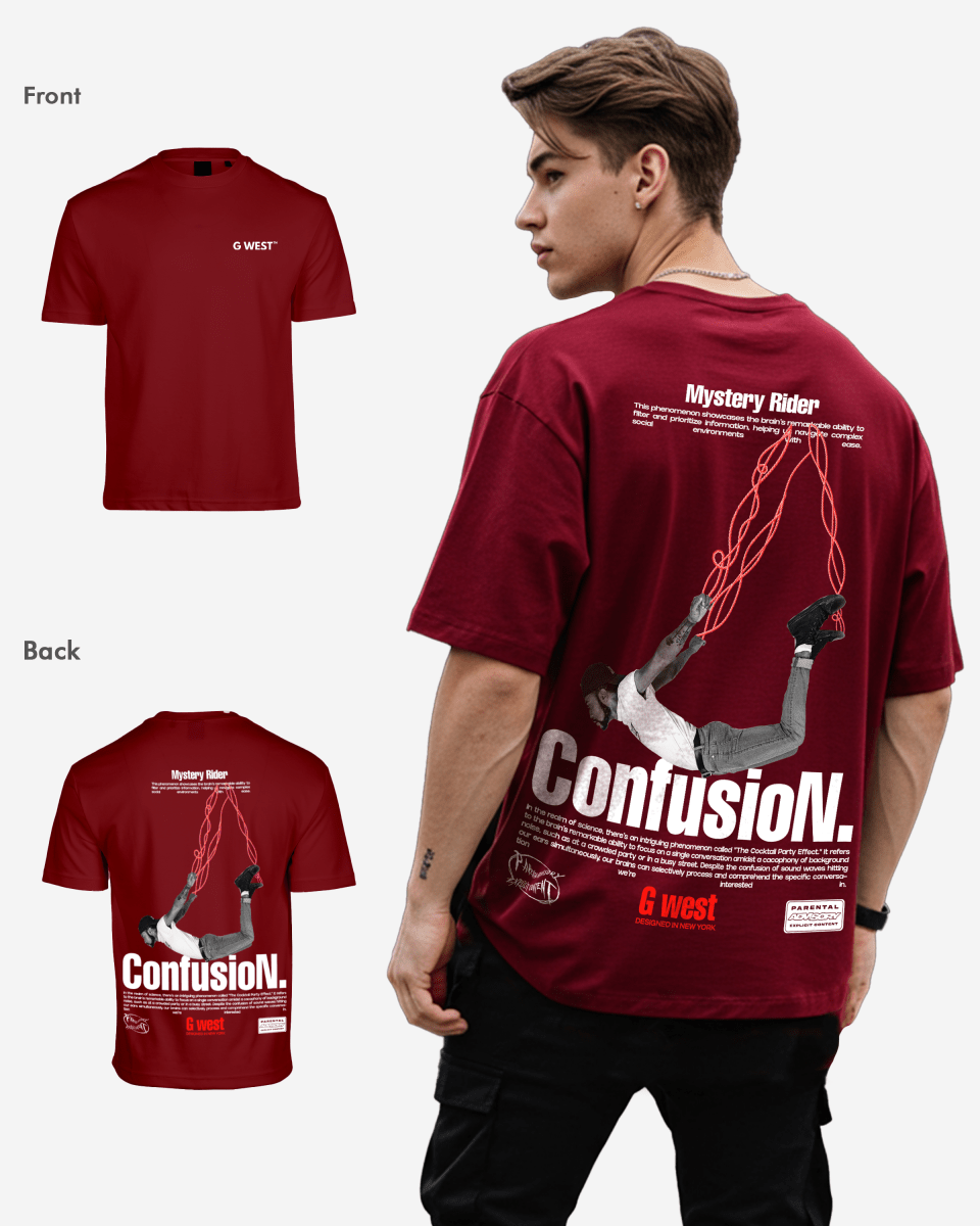 G West Oversized Confusion Tee