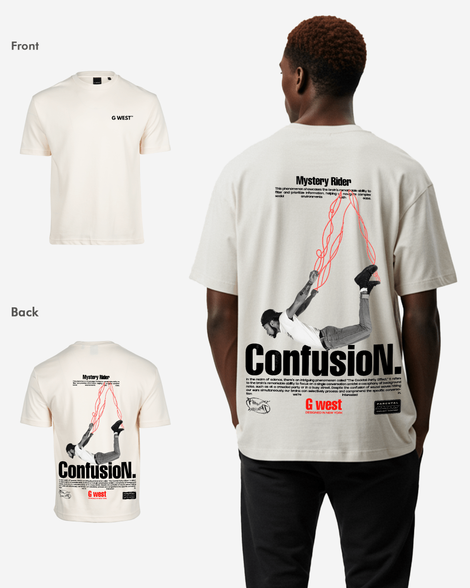 G West Oversized Confusion Tee