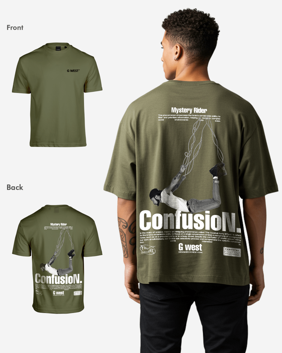 G West Oversized Confusion Tee