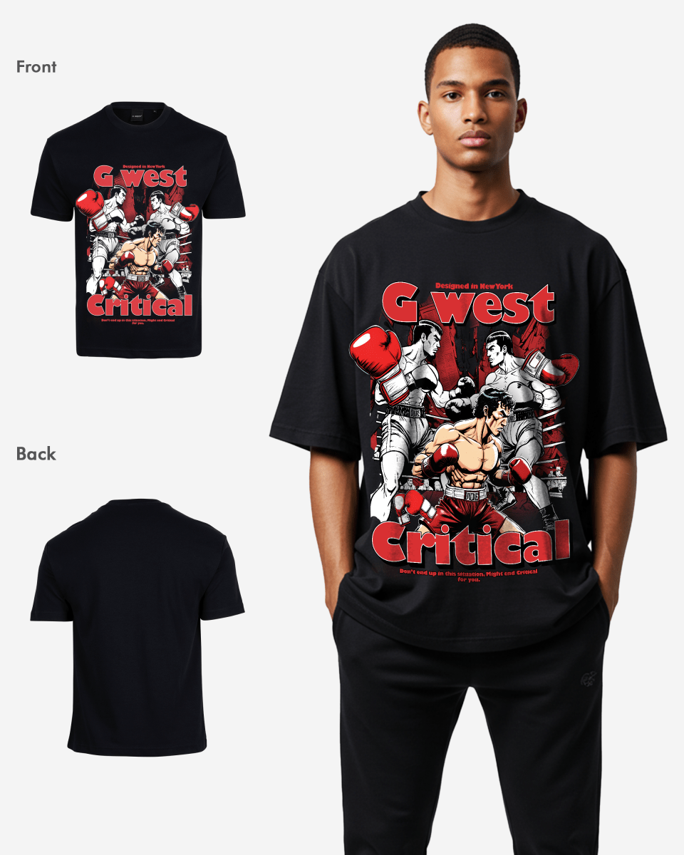 G West Oversized Critical T-Shirt