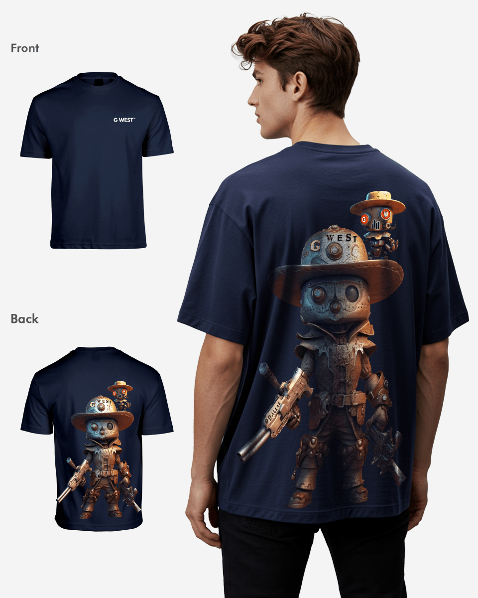 G WEST OVERSIZED DALLAS COWBOY T-SHIRT - 12 COLORS