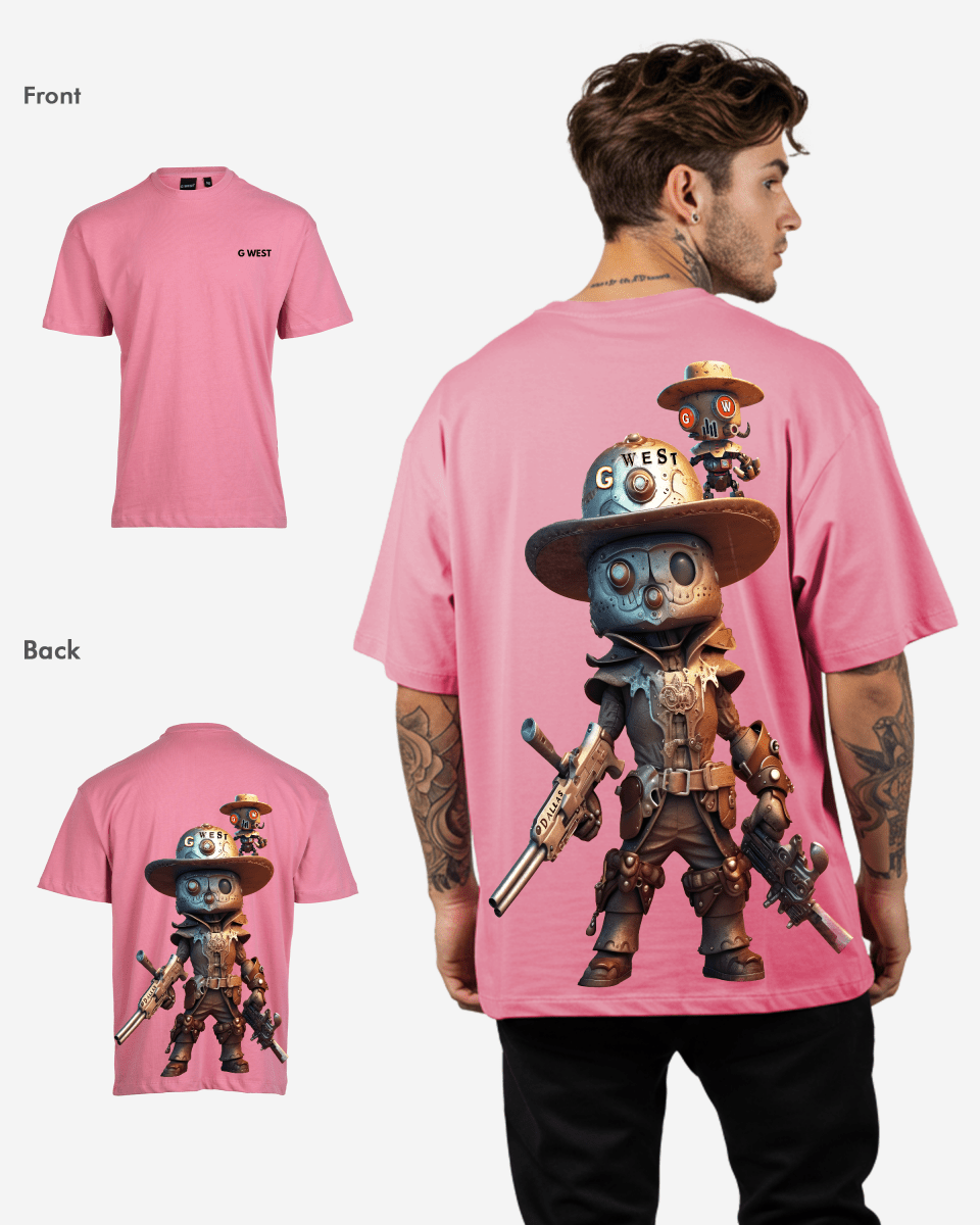 G WEST OVERSIZED DALLAS COWBOY T-SHIRT - 12 COLORS