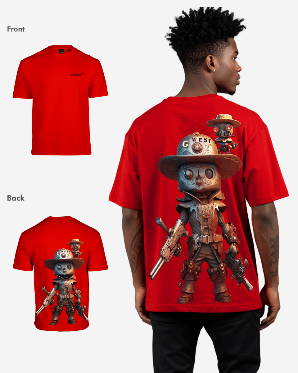 G WEST OVERSIZED DALLAS COWBOY T-SHIRT - 12 COLORS